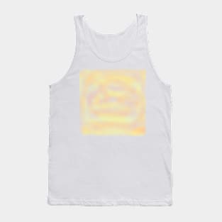 Yellow orange watercolor pastel art Tank Top